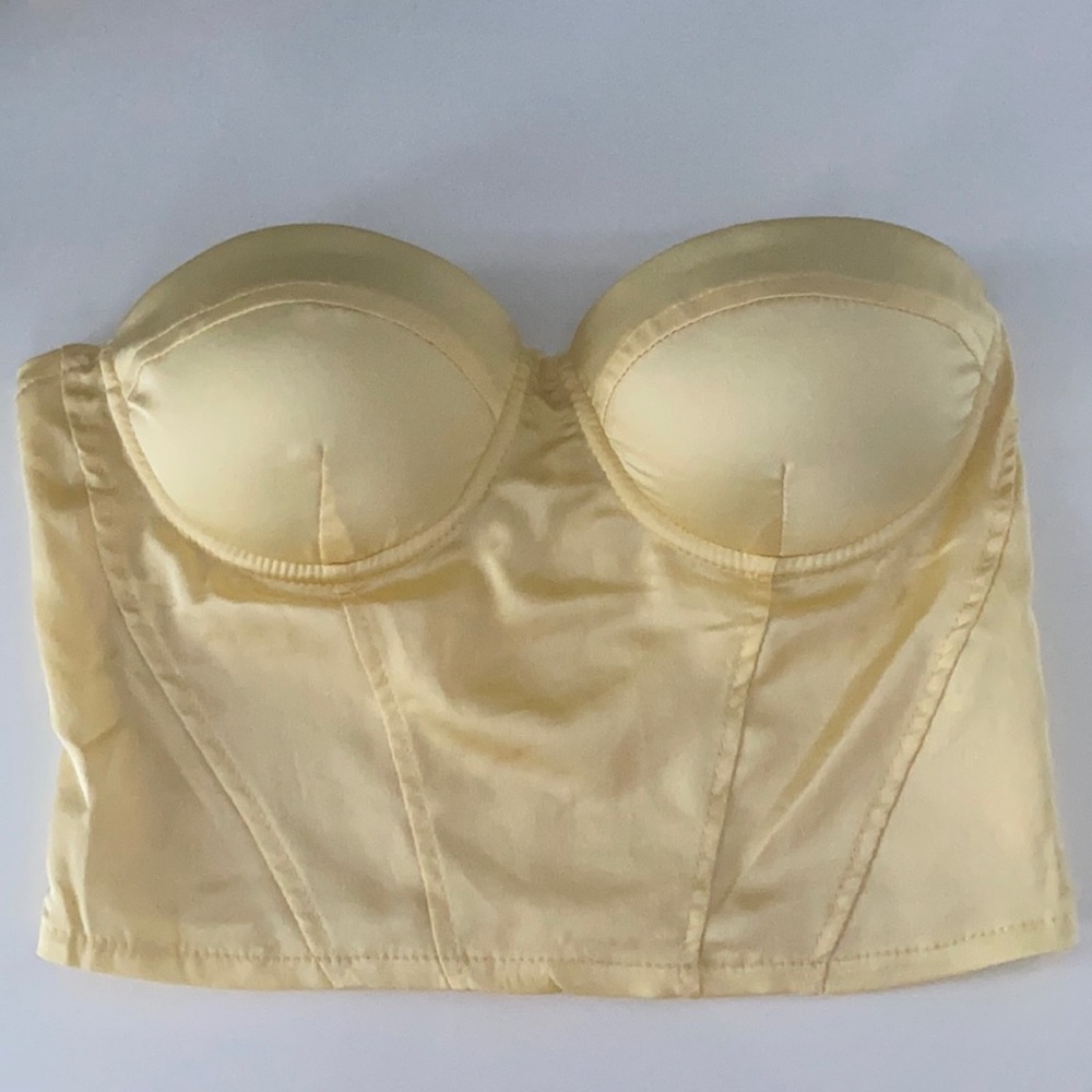 Yellow corset